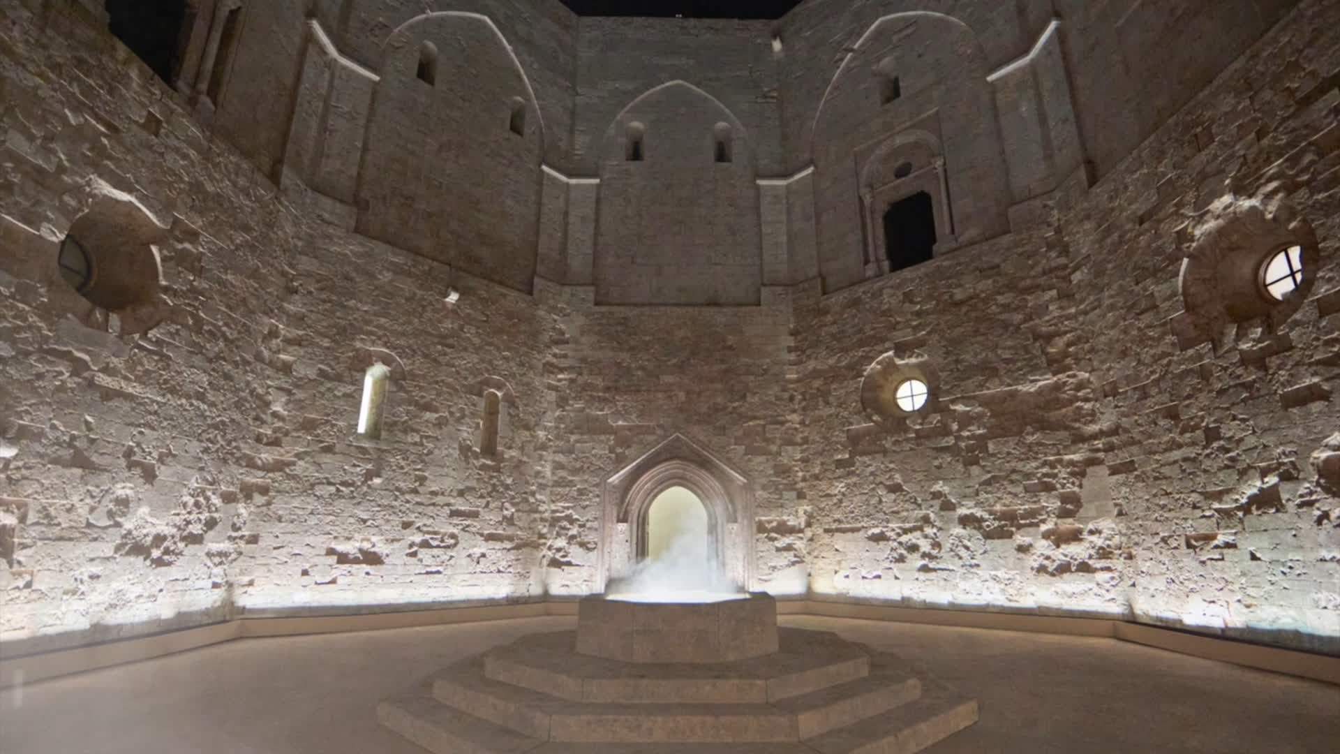 Gallery Castel del Monte during Gucci's “Cosmogonie” Event, 2022
